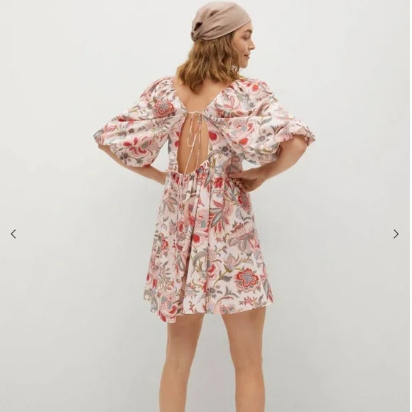 Mango x Chufy Floral Minidress - Picture 3 of 3